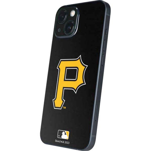 MLB Pittsburgh Pirates - Solid Distressed iPhone 13 Mini Skin