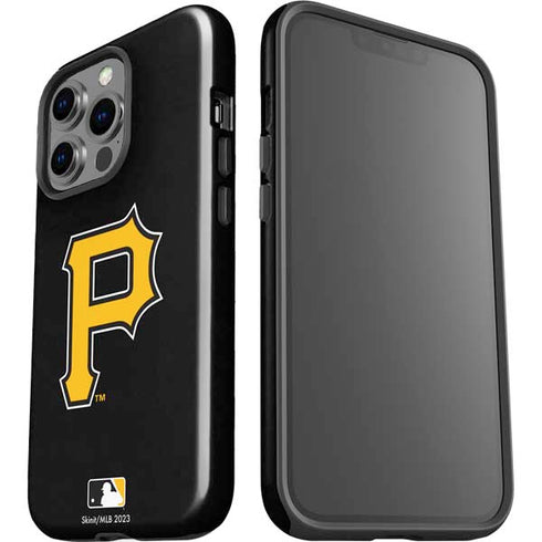 MLB Pittsburgh Pirates - Solid Distressed iPhone 13 Pro Impact Case