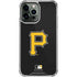MLB Pittsburgh Pirates - Solid Distressed iPhone 13 Pro Max Clear Case
