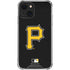 MLB Pittsburgh Pirates - Solid Distressed iPhone 15 Plus Clear Case