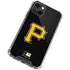 MLB Pittsburgh Pirates - Solid Distressed iPhone 15 Plus Clear Case