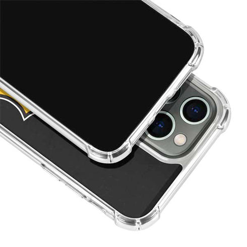 MLB Pittsburgh Pirates - Solid Distressed iPhone 15 Pro Clear Case