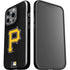 MLB Pittsburgh Pirates - Solid Distressed iPhone 15 Pro Impact Case