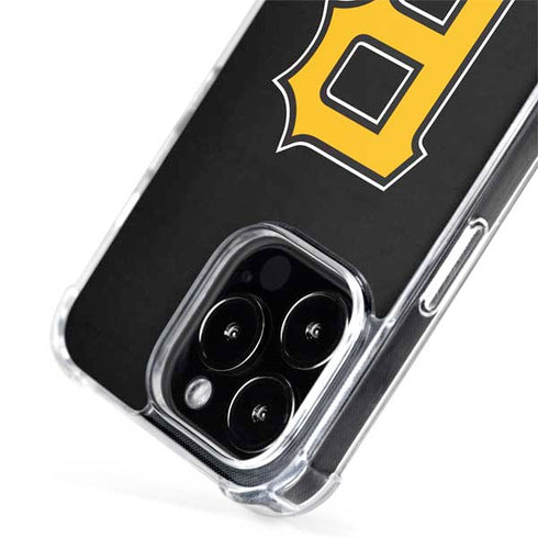 MLB Pittsburgh Pirates - Solid Distressed iPhone 15 Pro MagSafe Case