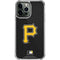 MLB Pittsburgh Pirates - Solid Distressed iPhone 14 Pro Max Clear Case