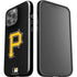 MLB Pittsburgh Pirates - Solid Distressed iPhone 15 Pro Max Impact Case