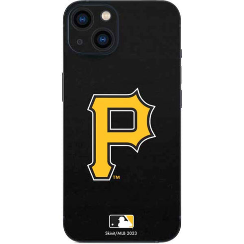 MLB Pittsburgh Pirates - Solid Distressed iPhone 14 Skin