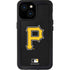 MLB Pittsburgh Pirates - Solid Distressed iPhone 15 Waterproof Case