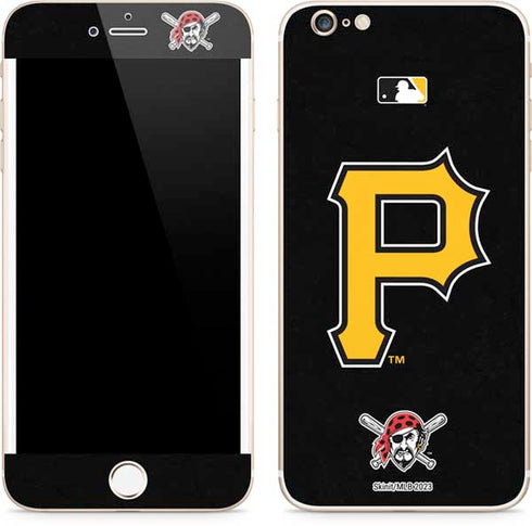 MLB Pittsburgh Pirates - Solid Distressed iPhone 6/6s Plus Skin