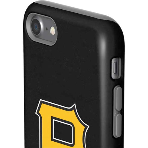 MLB Pittsburgh Pirates - Solid Distressed iPhone SE (2nd & 3rd Gen) Pro Case