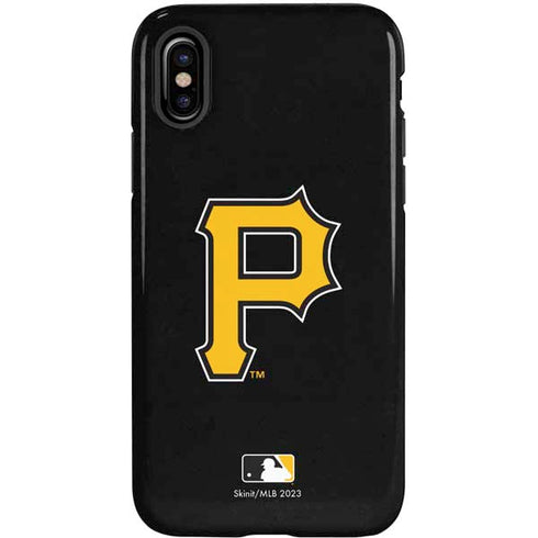 MLB Pittsburgh Pirates - Solid Distressed iPhone X Pro Case