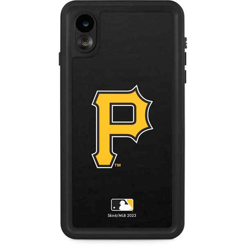 MLB Pittsburgh Pirates - Solid Distressed iPhone XR Waterproof Case