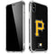 MLB Pittsburgh Pirates - Solid Distressed iPhone XS Max Clear Case