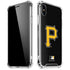 MLB Pittsburgh Pirates - Solid Distressed iPhone XS Max Clear Case
