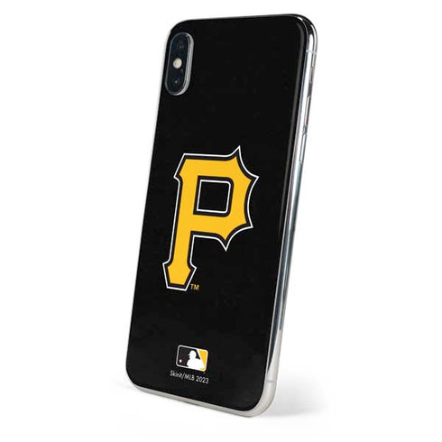 MLB Pittsburgh Pirates - Solid Distressed iPhone XS Skin