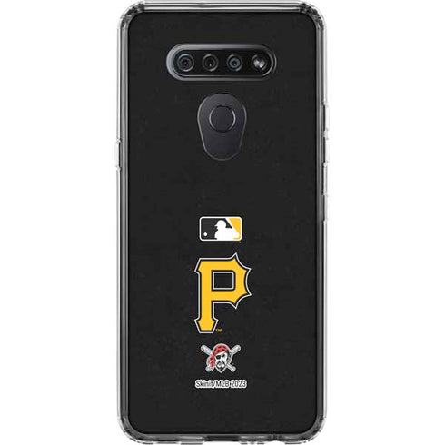 MLB Pittsburgh Pirates - Solid Distressed LG K51/Q51 Clear Case