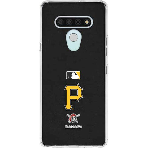 MLB Pittsburgh Pirates - Solid Distressed LG Stylo 6 Clear Case