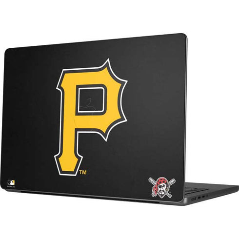 MLB Pittsburgh Pirates - Solid Distressed MacBook Pro 14in (2021-24) Skin