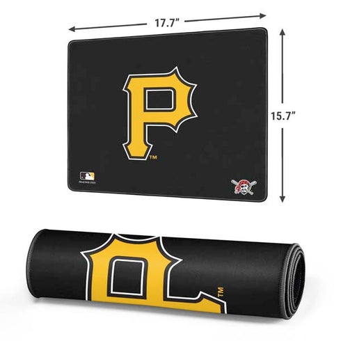 MLB Pittsburgh Pirates - Solid Distressed Gaming Mouse Pad