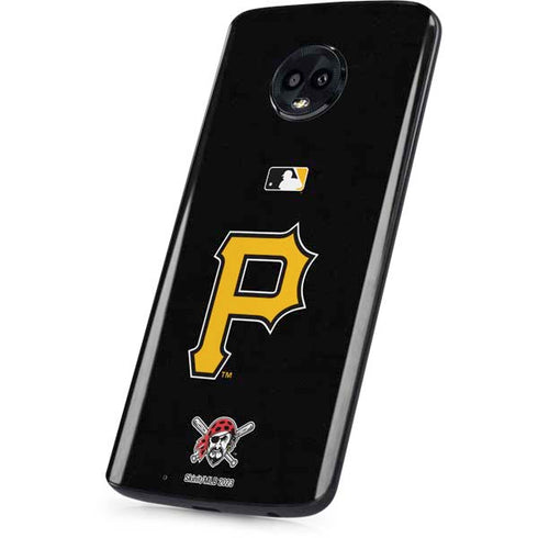 MLB Pittsburgh Pirates - Solid Distressed Moto G6 Skin