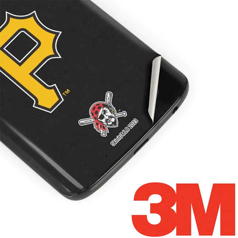 MLB Pittsburgh Pirates - Solid Distressed Moto G6 Skin