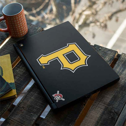 MLB Pittsburgh Pirates - Solid Distressed MSI GS65 Stealth Laptop Skin