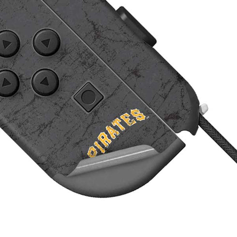 MLB Pittsburgh Pirates - Solid Distressed Nintendo Joy-Con (L/R) Controller Skin