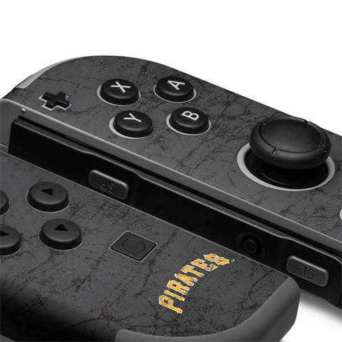 MLB Pittsburgh Pirates - Solid Distressed Nintendo Joy-Con (L/R) Controller Skin
