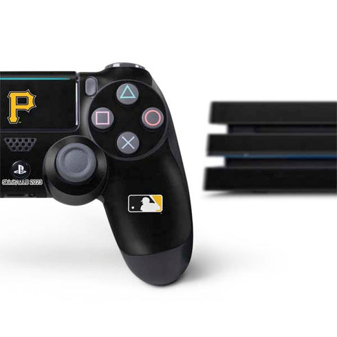 MLB Pittsburgh Pirates - Solid Distressed PS4 Pro Bundle Skin