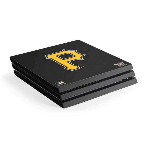 MLB Pittsburgh Pirates - Solid Distressed PS4 Pro Console Skin
