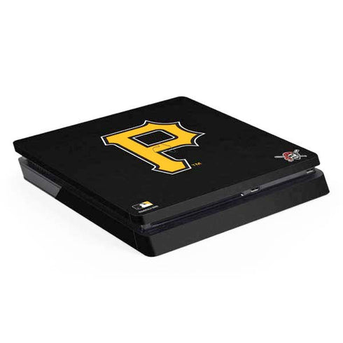 MLB Pittsburgh Pirates - Solid Distressed PS4 Slim Skin