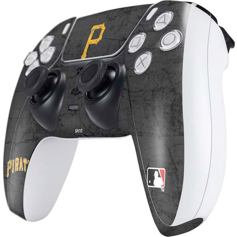 MLB Pittsburgh Pirates - Solid Distressed PS5 Controller Skin