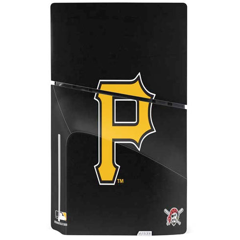 MLB Pittsburgh Pirates - Solid Distressed PS5 Slim Disk Bundle Skin