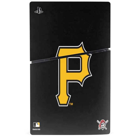 MLB Pittsburgh Pirates - Solid Distressed PS5 Slim Digital Edition Bundle Skin