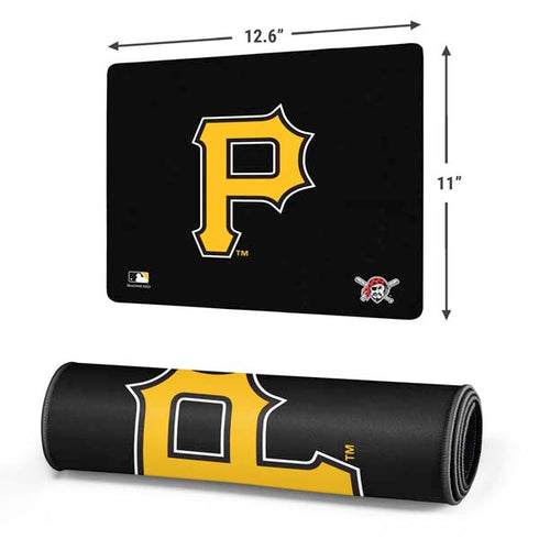 MLB Pittsburgh Pirates - Solid Distressed Gaming Mouse Pad