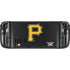 MLB Pittsburgh Pirates - Solid Distressed Steam Deck Handheld Gaming Computer Skin