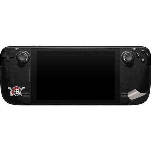 MLB Pittsburgh Pirates - Solid Distressed Steam Deck Handheld Gaming Computer Skin
