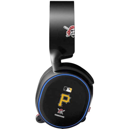 MLB Pittsburgh Pirates - Solid Distressed SteelSeries Arctis 5 Skin