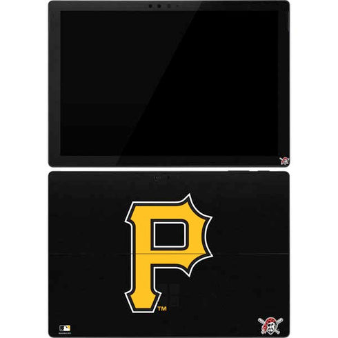 MLB Pittsburgh Pirates - Solid Distressed Surface Pro 7 Skin