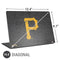 MLB Pittsburgh Pirates - Solid Distressed Universal Laptop 16.6in (13.4 x 9.7in) Skin