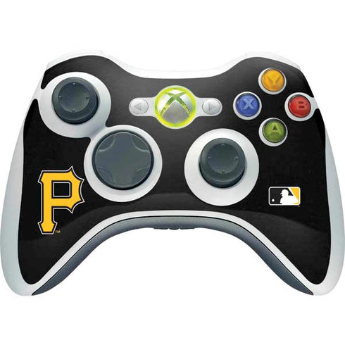MLB Pittsburgh Pirates - Solid Distressed Xbox 360 Wireless Controller Skin