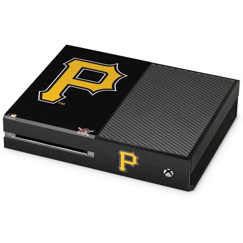 MLB Pittsburgh Pirates - Solid Distressed Xbox One Console Skin