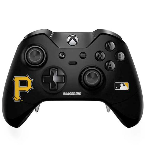 MLB Pittsburgh Pirates - Solid Distressed Xbox One Elite Controller Skin