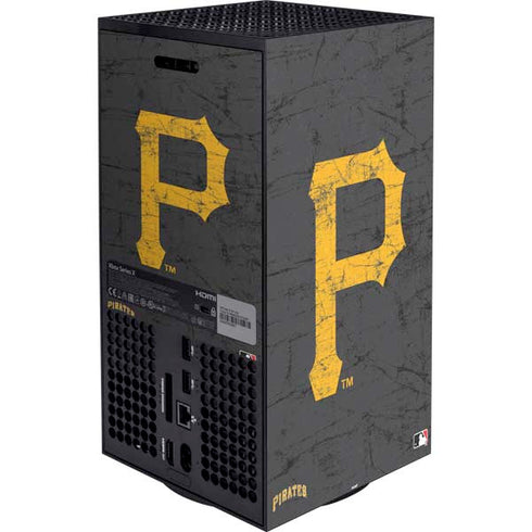 MLB Pittsburgh Pirates - Solid Distressed Xbox Series X Bundle Skin
