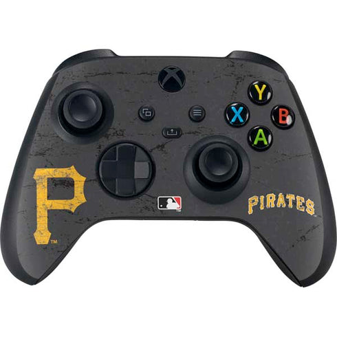 MLB Pittsburgh Pirates - Solid Distressed Xbox Series X Bundle Skin