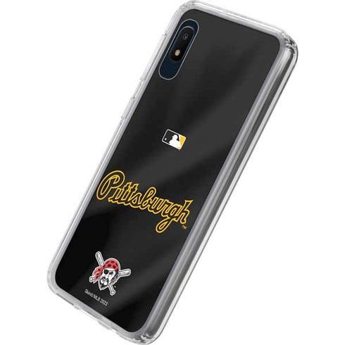 MLB Pittsburgh Pirates Alternate/Away Jersey Galaxy A10e Clear Case