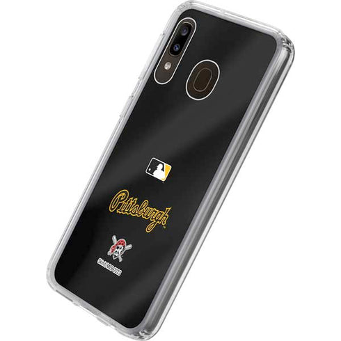 MLB Pittsburgh Pirates Alternate/Away Jersey Galaxy A20 Clear Case