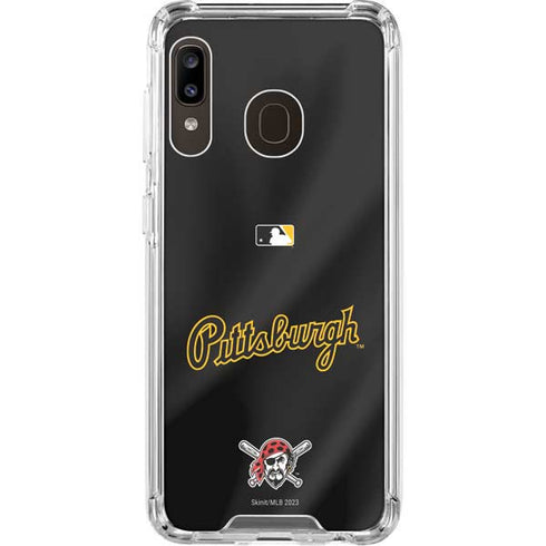 MLB Pittsburgh Pirates Alternate/Away Jersey Galaxy A30 Clear Case