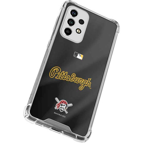 MLB Pittsburgh Pirates Alternate/Away Jersey Galaxy A53 5G Clear Case