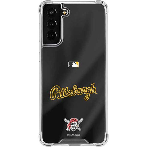 MLB Pittsburgh Pirates Alternate/Away Jersey Galaxy S21 FE Clear Case